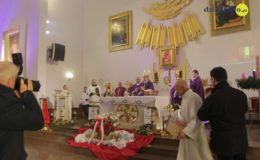Poświęcenie symbolicznego grobu Błogosławionych Męczenników Działdowskich