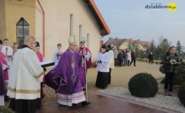 Poświęcenie symbolicznego grobu Błogosławionych Męczenników Działdowskich