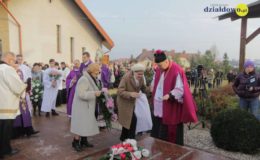 Poświęcenie symbolicznego grobu Błogosławionych Męczenników Działdowskich