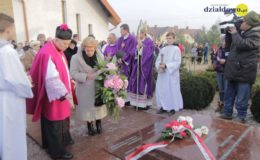 Poświęcenie symbolicznego grobu Błogosławionych Męczenników Działdowskich