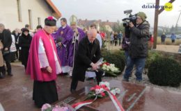 Poświęcenie symbolicznego grobu Błogosławionych Męczenników Działdowskich