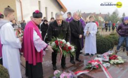 Poświęcenie symbolicznego grobu Błogosławionych Męczenników Działdowskich