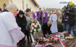 Poświęcenie symbolicznego grobu Błogosławionych Męczenników Działdowskich