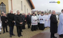 Poświęcenie symbolicznego grobu Błogosławionych Męczenników Działdowskich