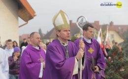 Poświęcenie symbolicznego grobu Błogosławionych Męczenników Działdowskich