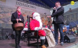 Choinka rozbłysła dziesiątkami światełek