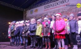 Choinka rozbłysła dziesiątkami światełek