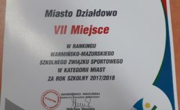 Trzeci rok z rzędu w pierwszej dziesiątce województwa. Nasi sportowcy górą