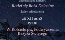 „Rodzi się Boża Dziecina” - zapraszamy na koncert kolęd