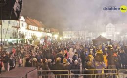 Tak przywitaliśmy Nowy Rok na Działdowskim Rynku