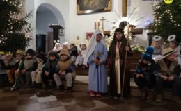 Jasełka podczas Mszy Świętej