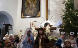 Jasełka podczas Mszy Świętej