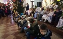 Jasełka podczas Mszy Świętej