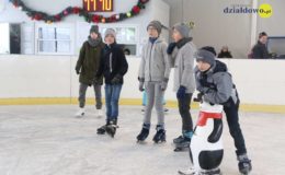 Zakończenie ferii zimowych na lodowisku w Działdowie
