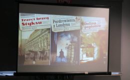W naszej bibliotece odbyły się warsztaty kryminalne Krzysztofem Beśką