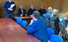 Podsumowanie roku 2018 w komendzie powiatowej policji w Działdowie oraz uroczyste przekazanie trzech radiowozów dla działdowskich policjantów [zdjęcia]