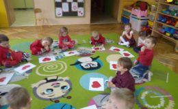 Walentynki w Przedszkolu nr 4 w grupie Serduszek