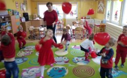 Walentynki w Przedszkolu nr 4 w grupie Serduszek
