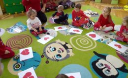 Walentynki w Przedszkolu nr 4 w grupie Serduszek