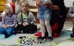 Bożonarodzeniowe zajęcia otwarte z Mikołajem w grupie V w Przedszkolu nr 4 [zdjęcia]