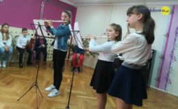Kolędowanie z uczniami Szkoły Muzycznej w Przedszkolu nr 4