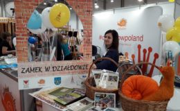Promocja Działdowa na targach Regiony Turystyczne „Na Styku Kultur” Łódź 2019
