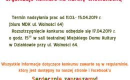Konkurs na kartkę Wielkanocną