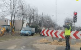 Trwa przebudowa drogi wojewódzkiej. Utrudnienia w ruchu