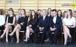 Pożegnanie maturzystów II Liceum Ogólnokształcącego w Działdowie