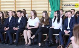 Pożegnanie maturzystów II Liceum Ogólnokształcącego w Działdowie