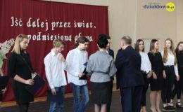 Pożegnanie maturzystów II Liceum Ogólnokształcącego w Działdowie