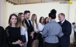Pożegnanie maturzystów II Liceum Ogólnokształcącego w Działdowie