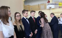 Pożegnanie maturzystów II Liceum Ogólnokształcącego w Działdowie
