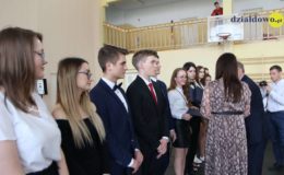 Pożegnanie maturzystów II Liceum Ogólnokształcącego w Działdowie
