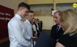 Pożegnanie maturzystów II Liceum Ogólnokształcącego w Działdowie