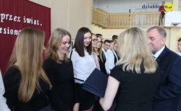 Pożegnanie maturzystów II Liceum Ogólnokształcącego w Działdowie