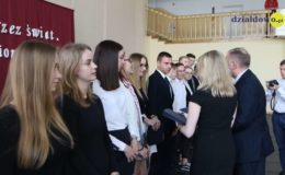 Pożegnanie maturzystów II Liceum Ogólnokształcącego w Działdowie