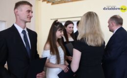 Pożegnanie maturzystów II Liceum Ogólnokształcącego w Działdowie