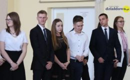 Pożegnanie maturzystów II Liceum Ogólnokształcącego w Działdowie