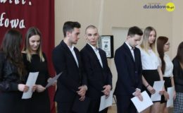 Pożegnanie maturzystów II Liceum Ogólnokształcącego w Działdowie