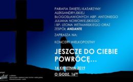 Zapraszamy na wielkopostny koncert