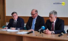 Konferencja prasowa w Starostwie Powiatowym w sprawie audytu w działdowskim szpitalu