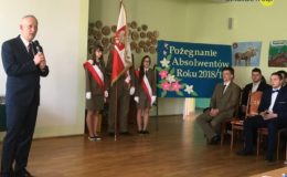 Zakończenie roku klas czwartych w Zespole Szkół Zawodowych w Iłowie