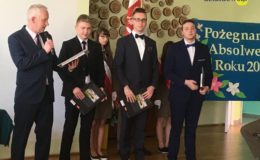 Zakończenie roku klas czwartych w Zespole Szkół Zawodowych w Iłowie