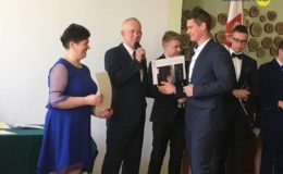 Zakończenie roku klas czwartych w Zespole Szkół Zawodowych w Iłowie