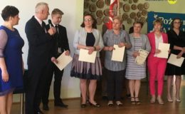 Zakończenie roku klas czwartych w Zespole Szkół Zawodowych w Iłowie