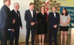 Zakończenie roku klas czwartych w Zespole Szkół Zawodowych w Iłowie