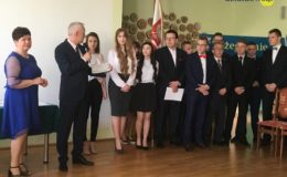 Zakończenie roku klas czwartych w Zespole Szkół Zawodowych w Iłowie