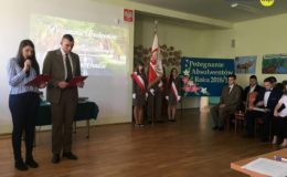 Zakończenie roku klas czwartych w Zespole Szkół Zawodowych w Iłowie