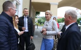 Urszula Pasławska odwiedziła Działdowo